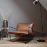 wood and metal chair -WAME